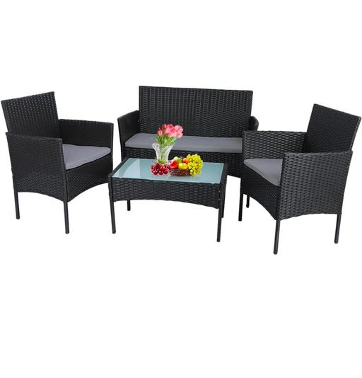 Buy & Sell Small Heath Birmingham - Photos for 4piece Rattan Garden Furniture Set, 4 Piece C