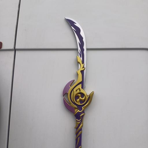  — genshin style impact sword. cosplay. prop