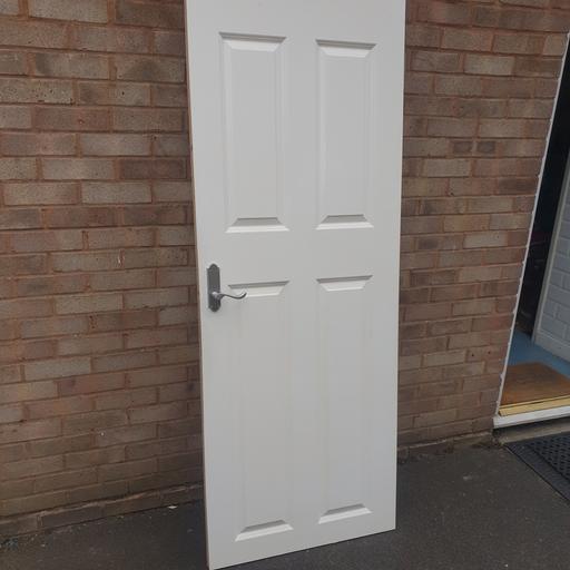 Buy & Sell Gornal Wood Dudley - Photos for Wickes Internal Door & Chrome Handle ,77 x 30