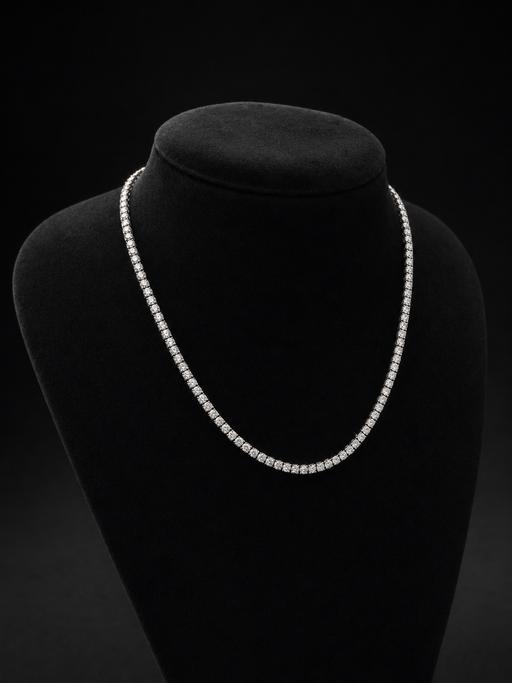 Buy & Sell Lower Wortley Leeds - Photos for Moissanite D VVS Tennis Necklace Chain 20