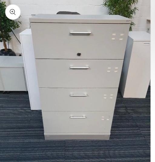Buy & Sell Waddon South East London - Photos for KINNARPS Pale Grey 4 DRAWER