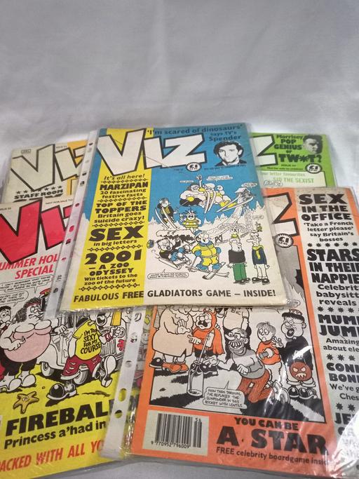 Buy & Sell Hall Green Birmingham - Photos for VINTAGE VIZ COMICS X5,1992.