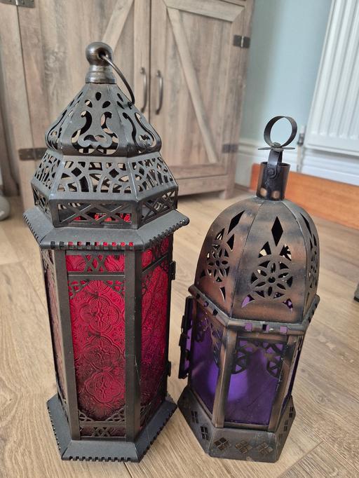 Buy & Sell Kings Heath Birmingham - Photos for 2 morrocan lanterns