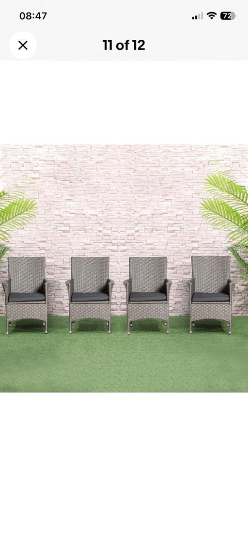 Buy & Sell Birmingham Solihull - Photos for 4 rattan chairs
