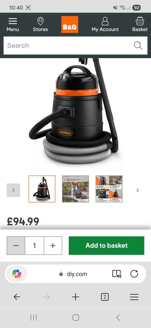 Buy & Sell Sherdley Road Industrial Estate Saint Helens - Photos for Pond Vac