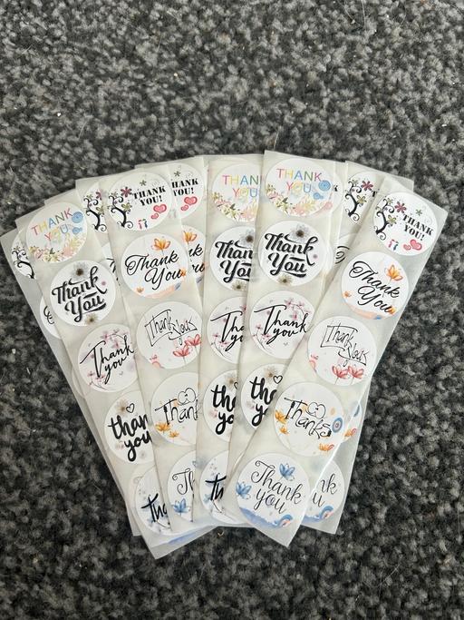courses Birmingham City Centre Birmingham - Photos for 100 Thankyou stickers