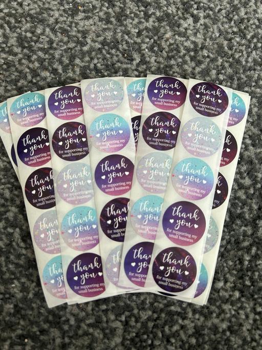 courses Birmingham Birmingham - Photos for 100 Thankyou stickers