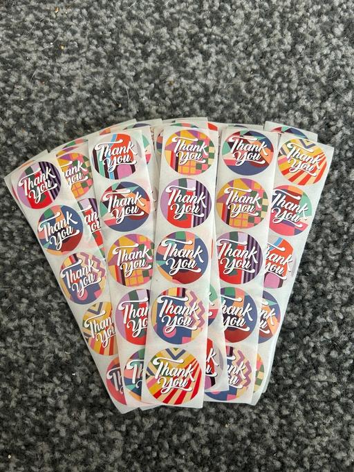 courses Birmingham Birmingham - Photos for 100 Thankyou stickers