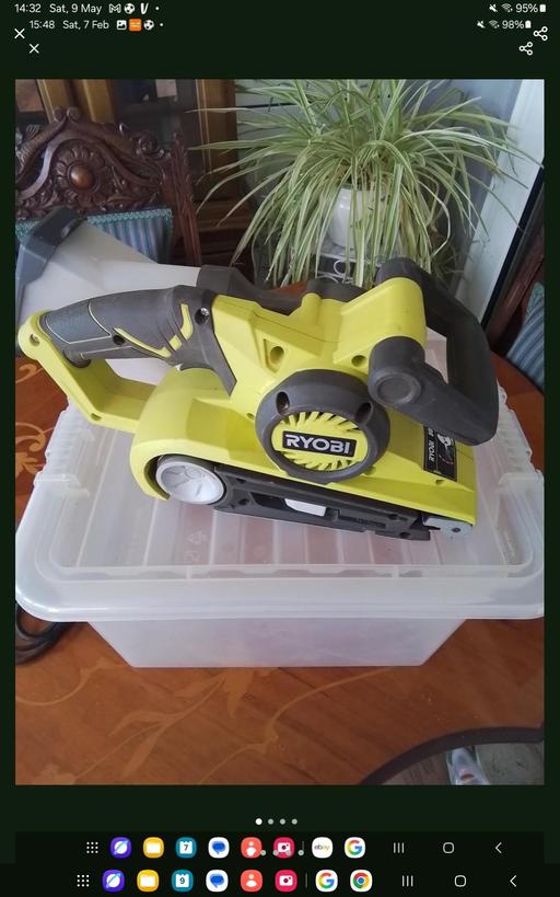 Buy & Sell Allhallows Medway - Kent - Photos for Ryobi belt sander