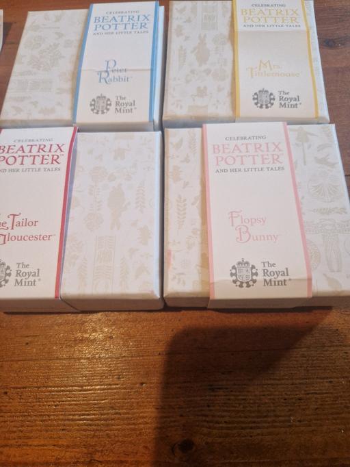 Buy & Sell Ilkeston Erewash - Photos for Beatrix potter silver proof 50p coins 2018