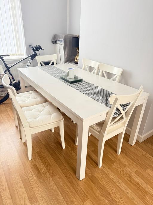 Buy & Sell Mossley Hill Liverpool - Photos for IKEA extendable table and chair set