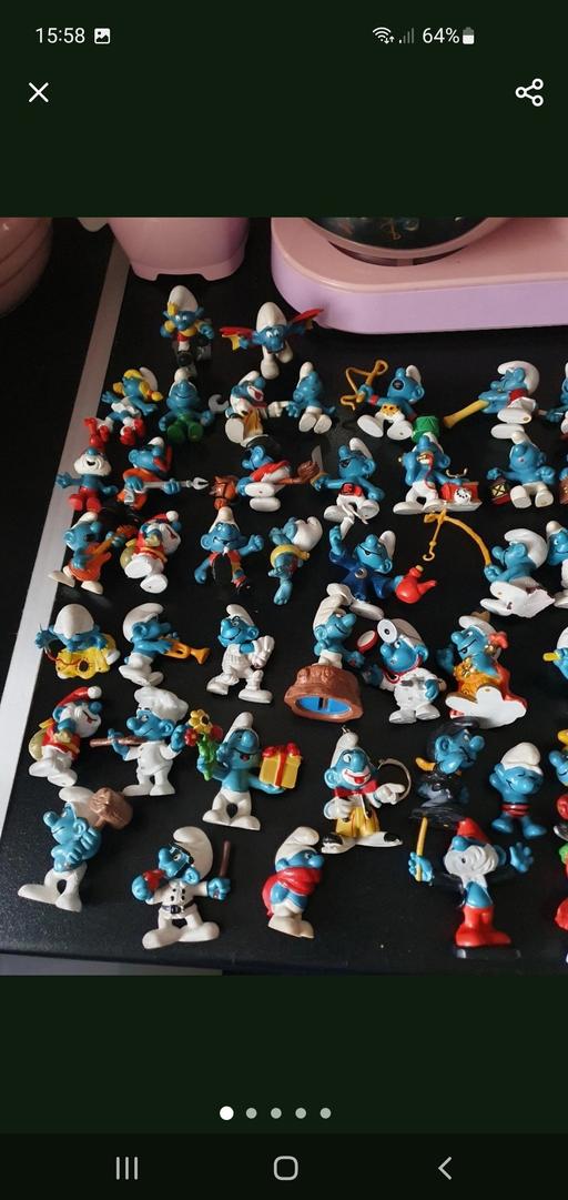 Buy & Sell Upper Gornal Dudley - Photos for vintage 1970s/1980s PEYO smurfs x 72