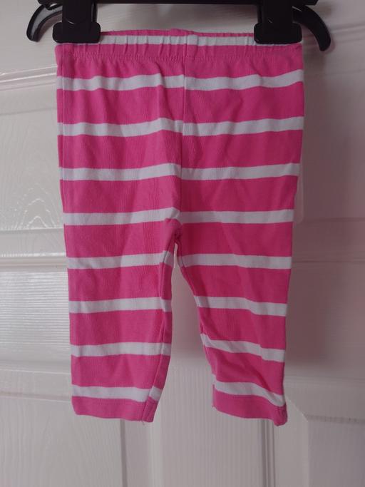 Buy & Sell Woodthorpe Charnwood - Photos for Baby girls pink/white leggings size up to 3M