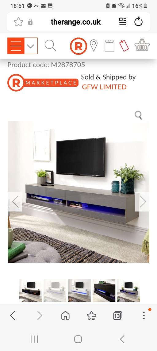 Buy & Sell High Green Sheffield - Photos for GFW galicia tv wall unit