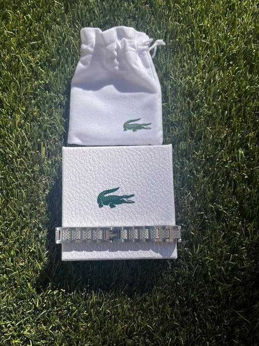 Buy & Sell Heathrow Hillingdon - Photos for Lacoste Stainless Steel 21cm Bracelet