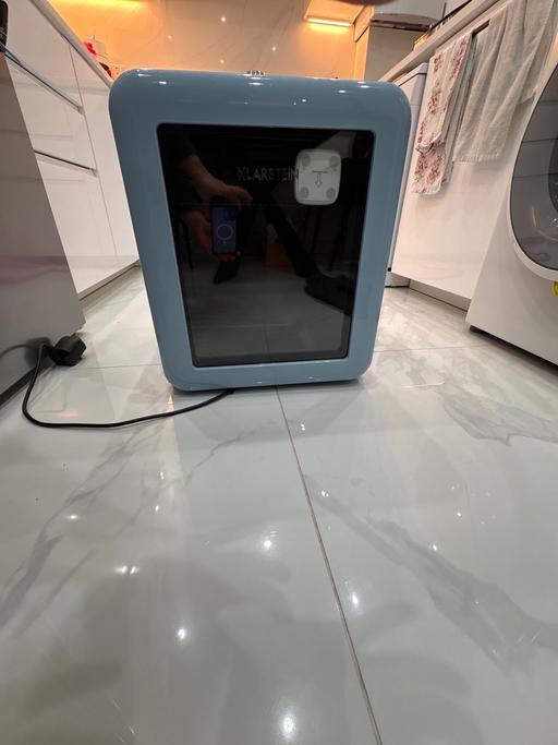 Buy & Sell Beckton East London - Photos for Mini Fridge (Klarstein) light blue.