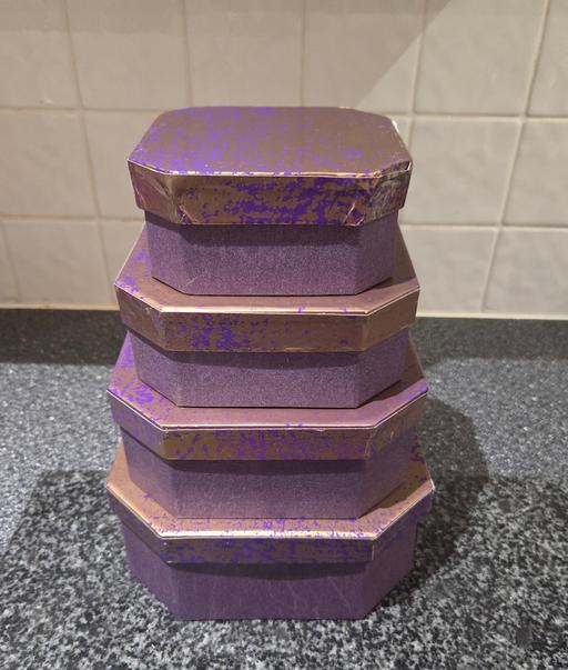Buy & Sell Westgate-on-Sea Thanet - Photos for 4 X STORAGE/ GIFT BOXES