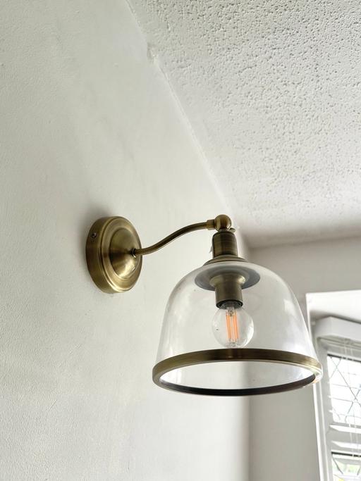 Buy & Sell Hem Heath Stoke-on-Trent - Photos for Antique Brass Wall SpotLights