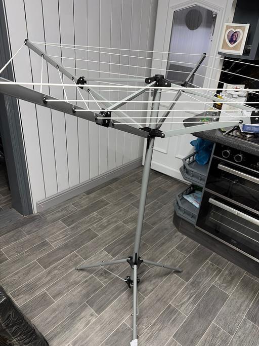 Buy & Sell Duckmanton Chesterfield - Photos for Kct direct 4 arm portable rotary airer
