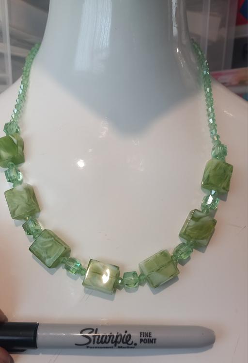 Buy & Sell Thatto Heath Saint Helens - Photos for Art deco inspired glass & crystal necklace