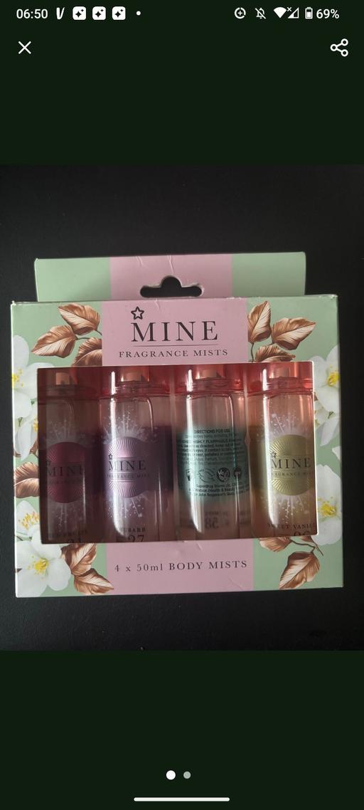  — Mini body mist set