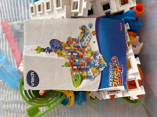  — Box of vtech marble runs few sets used