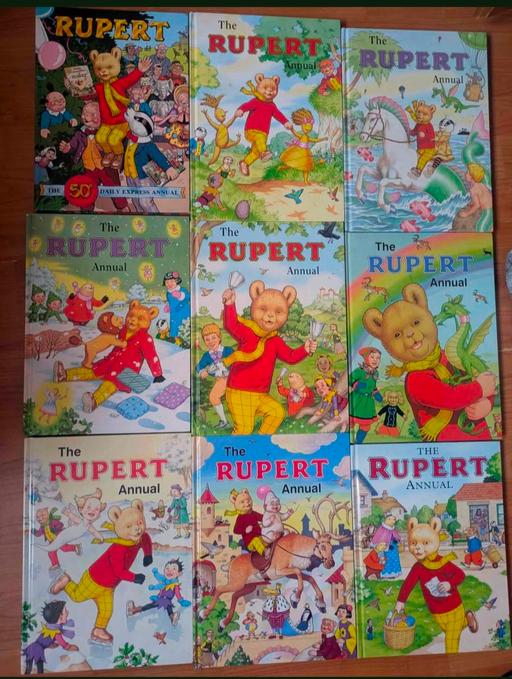 Buy & Sell Kingswinford Dudley - Photos for 21 old rupert annuals