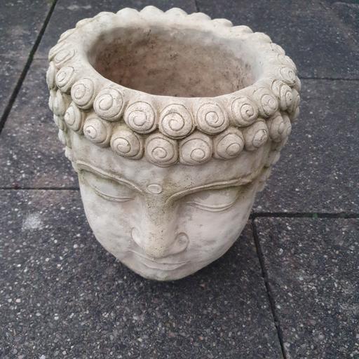 Buy & Sell Pensnett Dudley - Photos for Lovely, Stone Planter Buddha ,17 x 13 inches