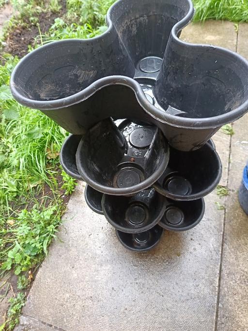 Buy & Sell Peckham South East London - Photos for x6 stackable flower pots