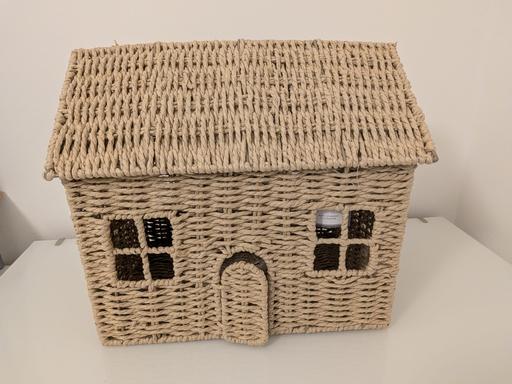 Buy & Sell Park Royal North West London - Photos for Wicker House Storage Box (Dunelm)