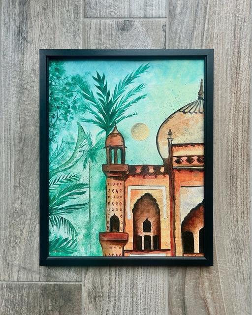 Buy & Sell Binley Coventry - Photos for Original Oil Painting | Taj Mahal | Framed