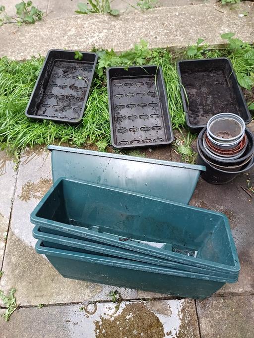 Buy & Sell Nunhead South East London - Photos for joblot garden boxes and pots trays etc