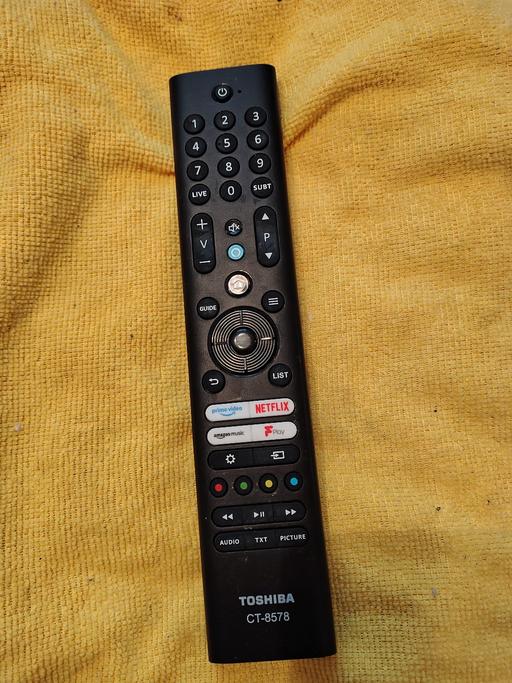  — Toshiba remote control