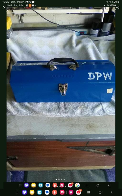 Buy & Sell Allhallows Medway - Kent - Photos for Blue metal toolbox