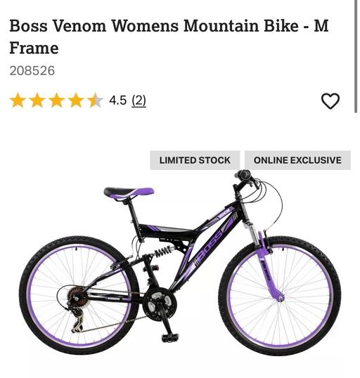Buy & Sell Great Barr Birmingham - Photos for boss venom mountain bike