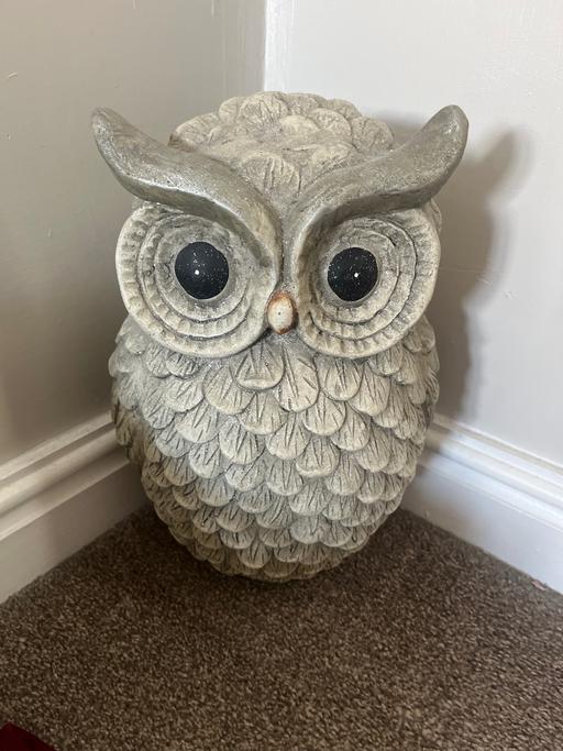 Buy & Sell Conisbrough Doncaster - Photos for Stunning in/out door owl ceramic 23cm x 23cm