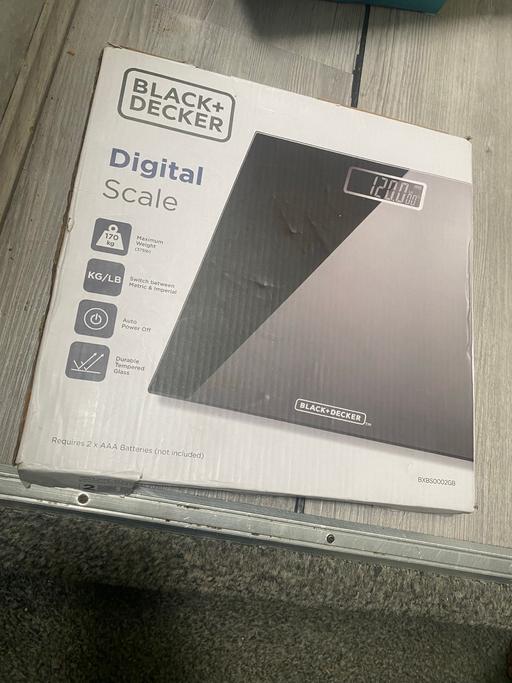  — Black Decker Digital Scale