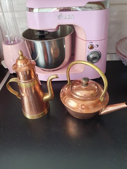 Buy & Sell Lower Gornal Dudley - Photos for vintage copper coffee pot & kettle set