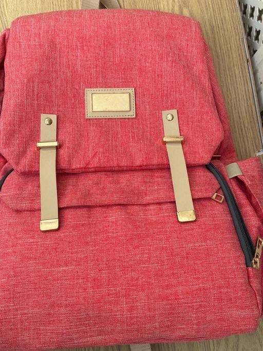  — Coral Baby Nappy Bag