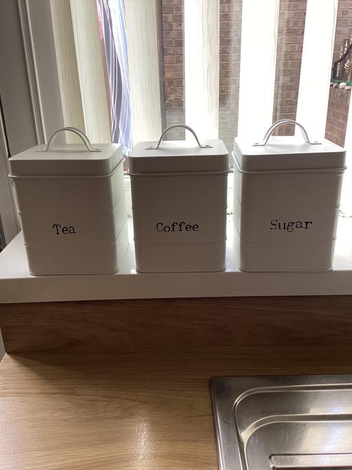 Buy & Sell Shotton Colliery County Durham - Photos for Tea coffee and sugar canisters