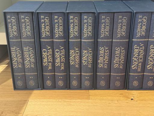 Buy & Sell Broadfield Crawley - Photos for Game Of Thrones FOLIO SOCIETY Edition 1-5 Set