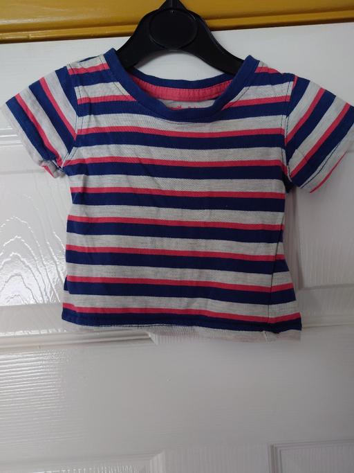  — Baby boys stripey top size 0-3 months