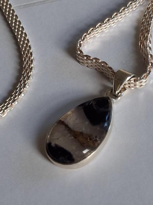 Buy & Sell Oxcroft Bolsover - Photos for solid silver chain and Blue John pendant.