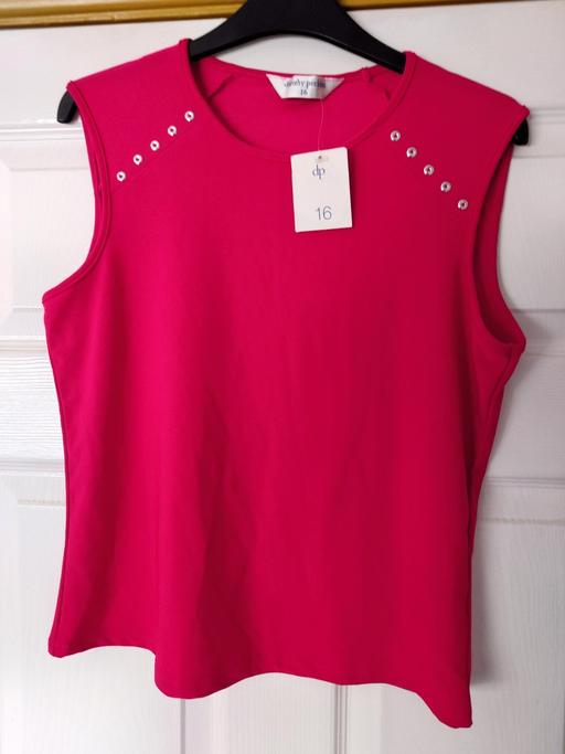 Buy & Sell Woodthorpe Charnwood - Photos for Women's pink sleeveless top size 16