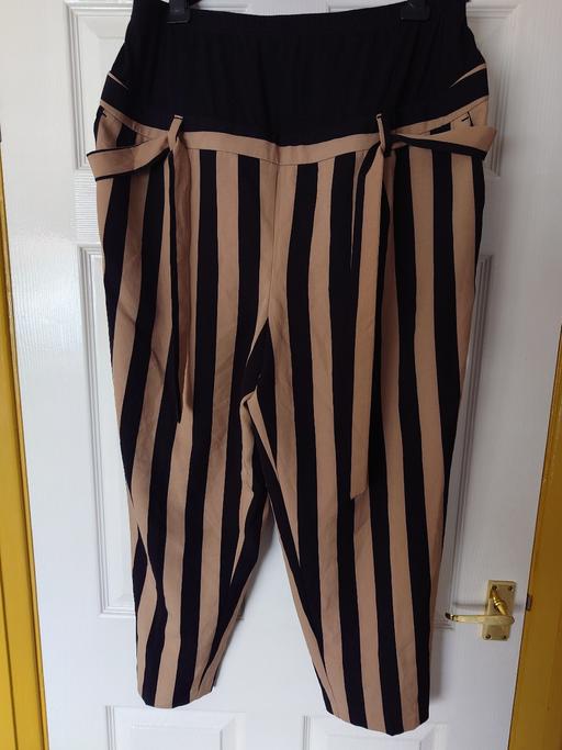 Buy & Sell Woodthorpe Charnwood - Photos for Women's maternity stripey trousers 16
