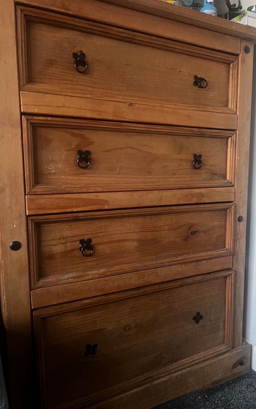 Buy & Sell Hall Green Birmingham - Photos for Corona Rustic 5 Drawer Chest