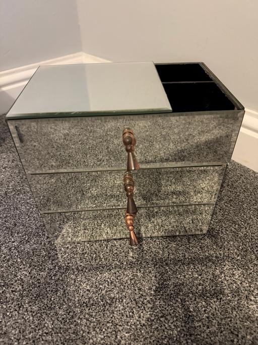 Buy & Sell Lye Dudley - Photos for Beautify 3 Drawer Mirrored Jewellery Box