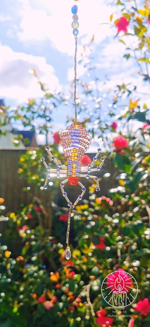 Buy & Sell Wylde Green Birmingham - Photos for 🌈🕸️ Spider Opalite Crystal Beads Suncatcher