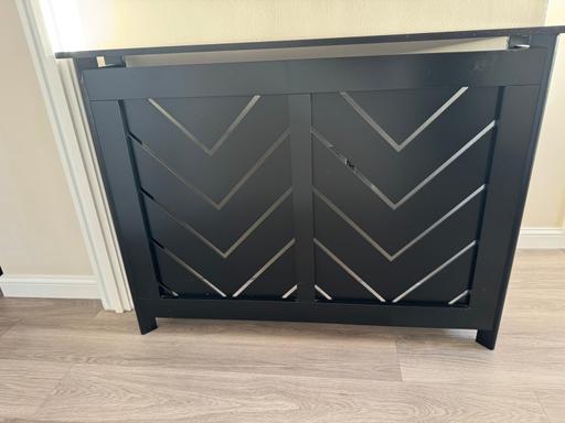 Buy & Sell Finstall Bromsgrove - Photos for 2 Black radiator cover 1100mm long