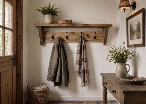 Buy & Sell Streetly Walsall - Photos for Custom made Coat rack and hat shelf.